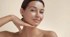 Woman with clear, smooth skin and an even tone, representing the goal of NeoClear by Aerolase treatment